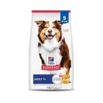 Hill's Science Diet Adult 7+ Dry Dog Food, Chicken Meal,