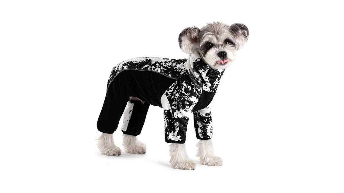 Fleece Dog Coat For Small Medium Dog,pullover Pajamas Jumpsuit Bodysuit
