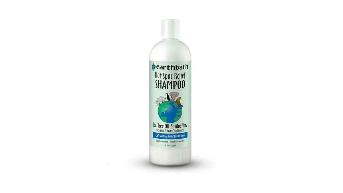 Earthbath, Hot Spot Relief Pet Shampoo - Tea Tree Oil