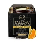 Maju Tallow Honey Balm, Morning Citrus (2 Oz), Grass Fed