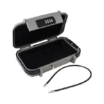 Portable Safe Box, Personal Lock Box, 4 Digit Combination Security
