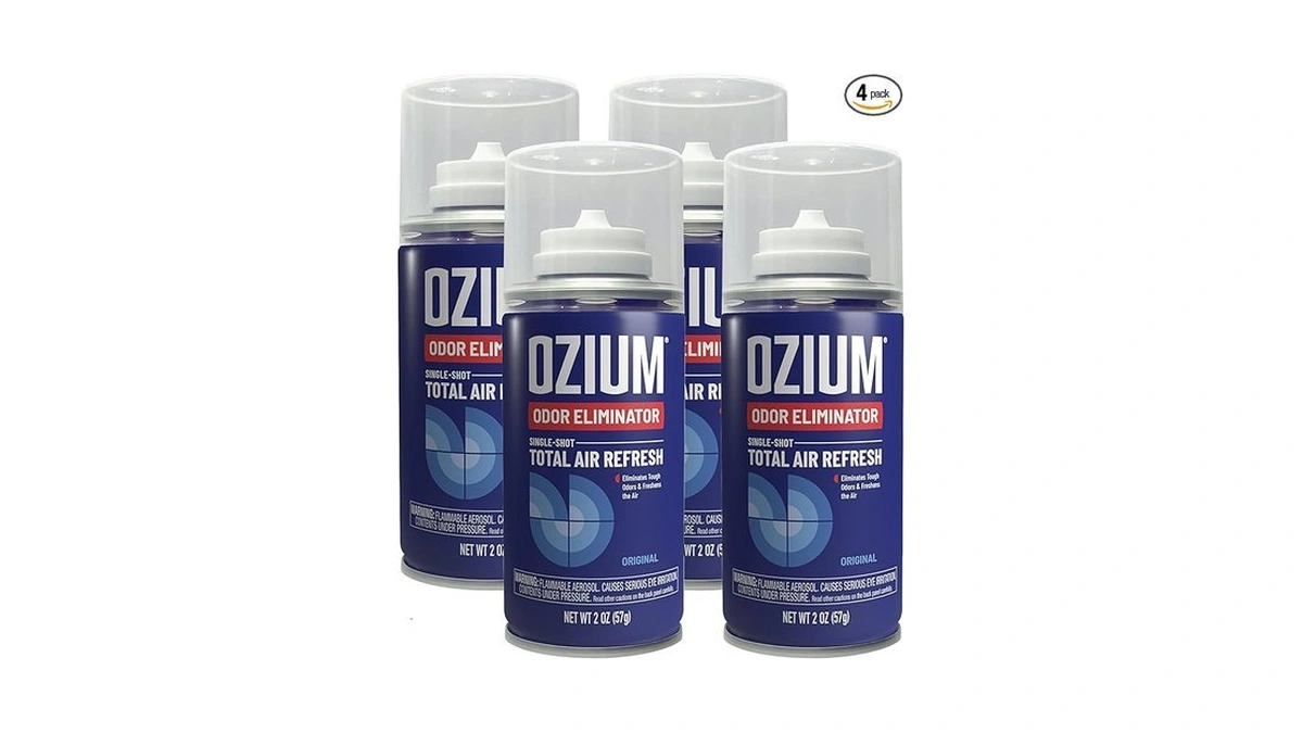 Ozium® Air Freshener Odor Eliminator, 2oz Single Shot Total Air