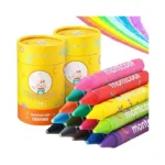 Montcool 2 Pack Jumbo Crayons Set (32 Pieces, 16 Colors),