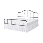 Cottington Lane Ruffled Bed Skirt Queen Size With Split Corner,