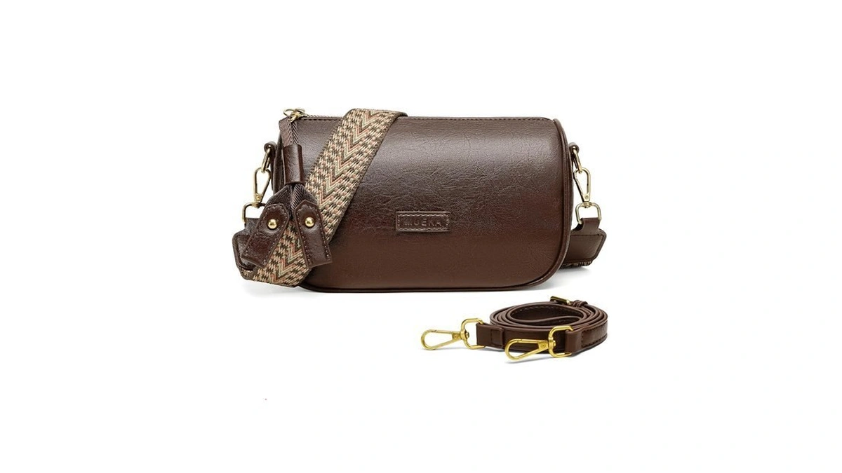 Gemiu Shoulder Bag, Small Crossbody Bag With 2 Removable Straps,