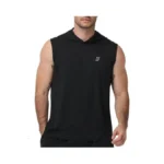Roadbox Mens Workout Hooded Tank Tops,athletic Muscle Cut Off Sleeveless,summer