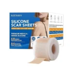 Silicone Scar Sheets, Silicone Scar Tape(1.6"x 120" Roll-3m) - Reusable,