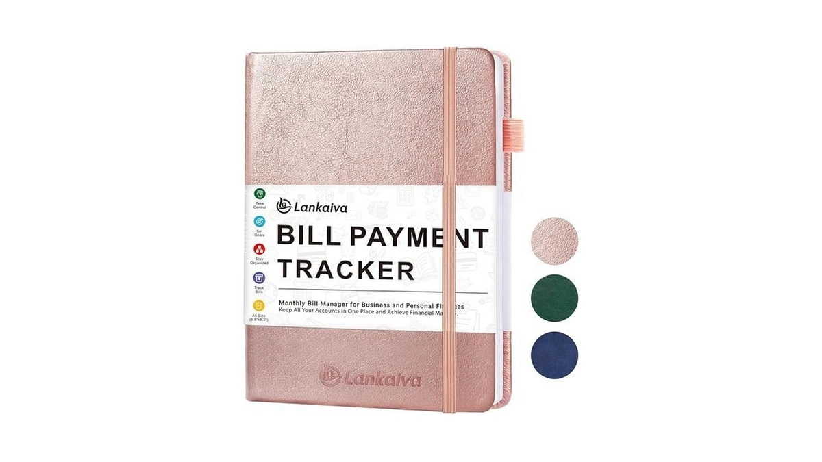 Bill Tracker Notebook - Budget Planner And Monthly Bill Organizer