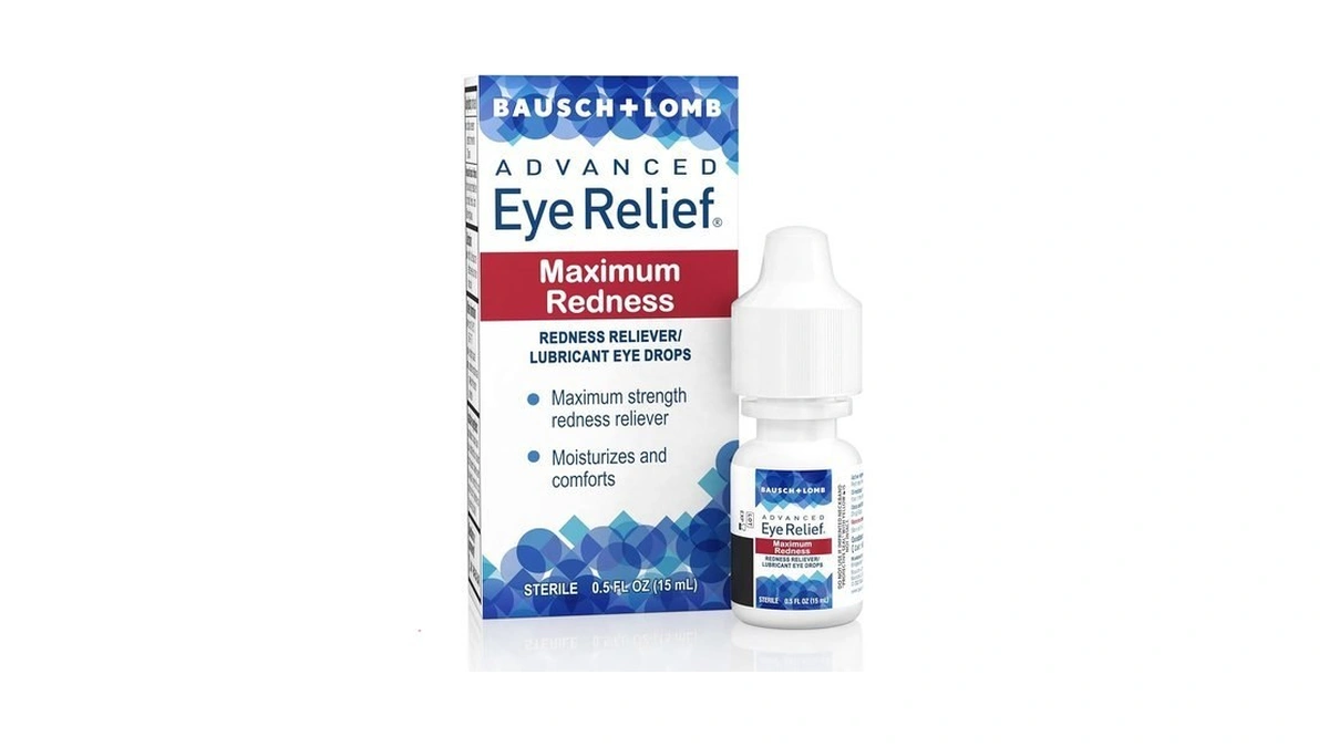 Bausch + Lomb Advanced Eye Relief, Maximum Redness Reliever And