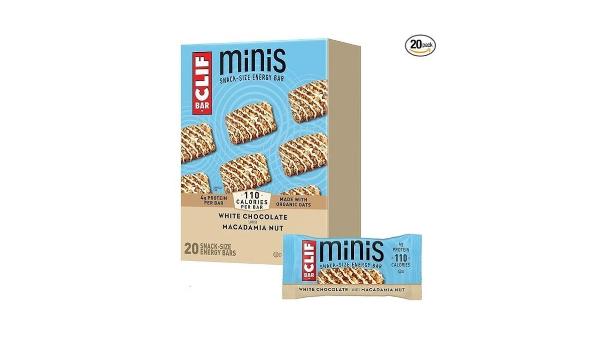 Clif Bar Minis - White Chocolate Macadamia Nut Flavor -