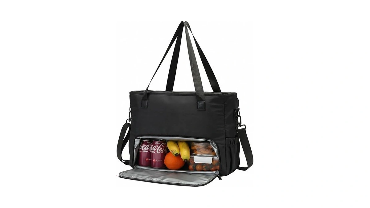 Lunch Tote Bag For Women With 15.6" Laptop Compartment, Work