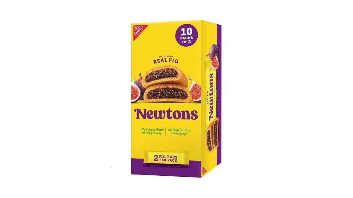 newtons Soft Baked Real Fruit Fig Bars, Fig Cookies, 10