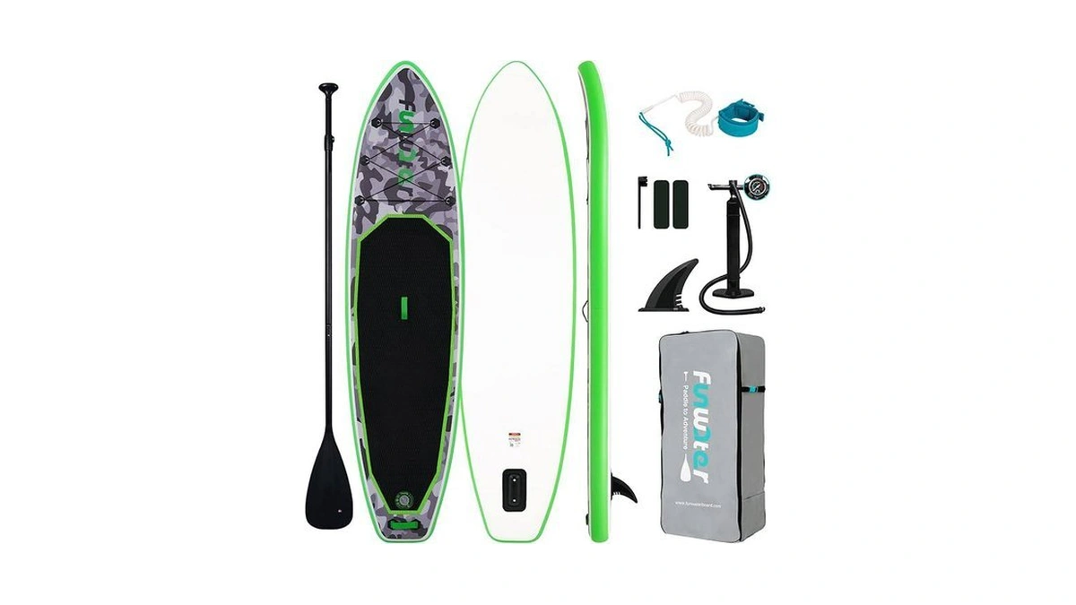 Funwater Sup Inflatable Stand Up Paddle Board Ultra-light Inflatable Paddleboard