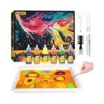Water Marbling Paint For Kids - Arts And Crafts For