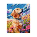 Quitedew Dog Paint By Numbers Kit For Adults,painting By Number,diy