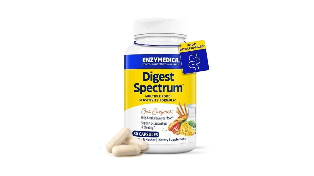 Enzymedica Digest Spectrum, Advanced Digestive Enzymes For Women And Men,