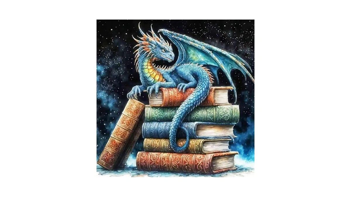 Zythron Dragon Diamond Art, Book Diamond Art Kits For Adults
