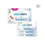 Waterwipes Sensitive+ Newborn & Baby Wipes, 3-in-1 Cleans, Cares, Protects,