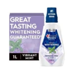 Crest 3d White Brilliance Whitening Mouthwash, Alcohol Free, Clean Mint,