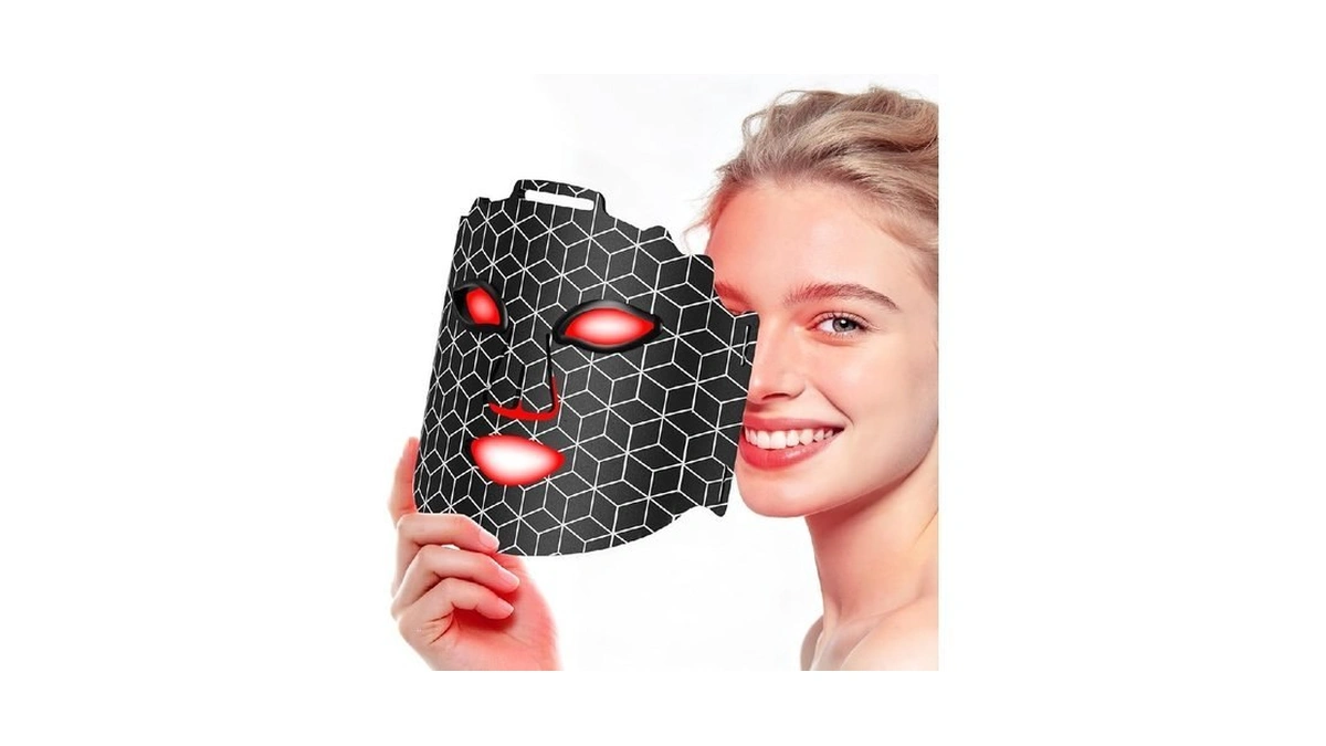Mipeggy Red Light Therapy Mask For Face, 4 Modes Portable