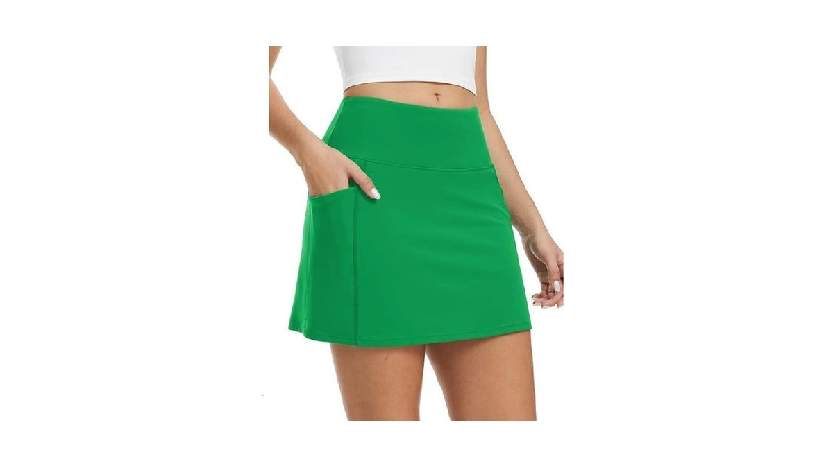 M Moteepi Skorts For Women With 4 Pockets 16 Inch