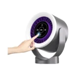 Desk Fan With Led Touch Screen & Ultra Quiet <35db