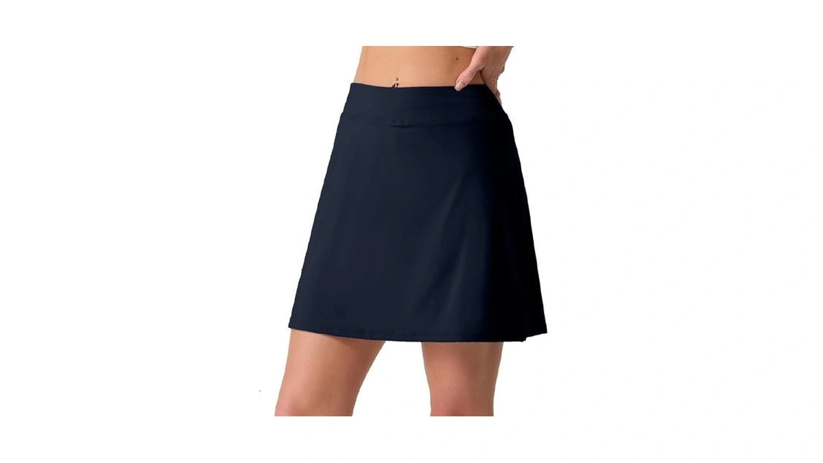 Prinstory Women's High Waisted Tennis Skirt 2 In 1 Athletic