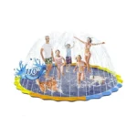 Instraella Splash Pad For Kids And Dogs, 110'' Non-slip Sprinkler