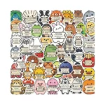 100pcs Cute Stickers For Kids, Affirmation Animal Stickers, Motivational Stickers