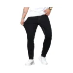 Qgrswbc Men’s Regular Fit Jeans Classic Straight-leg Stretch Denim Pants