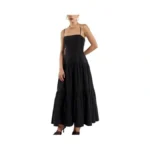 Sixdo G-black Raw Flared Dress M