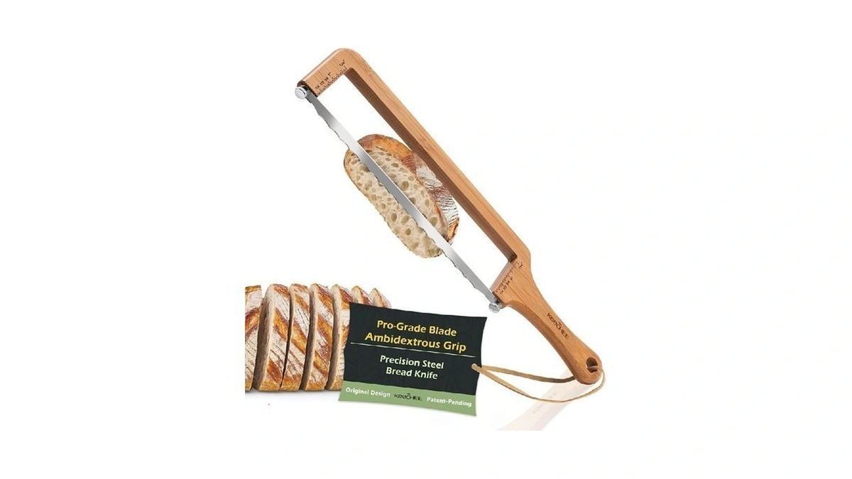 Keechee Sourdough Bread Knife – Extra Large Bread Slicer For