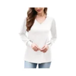 Misakia Women's Tops Dressy Casual Fall Winter Fashion 2025 V