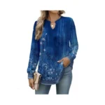 Misakia Women Long Sleeve Tunic Top Fall Fashion Dressy Casual