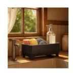 Moukabal Sponge Holder For Kitchen Sink – Rustproof Stainless Steel,