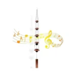 Wind Chimes For Outside With 5 Bell Unique Copper Musical