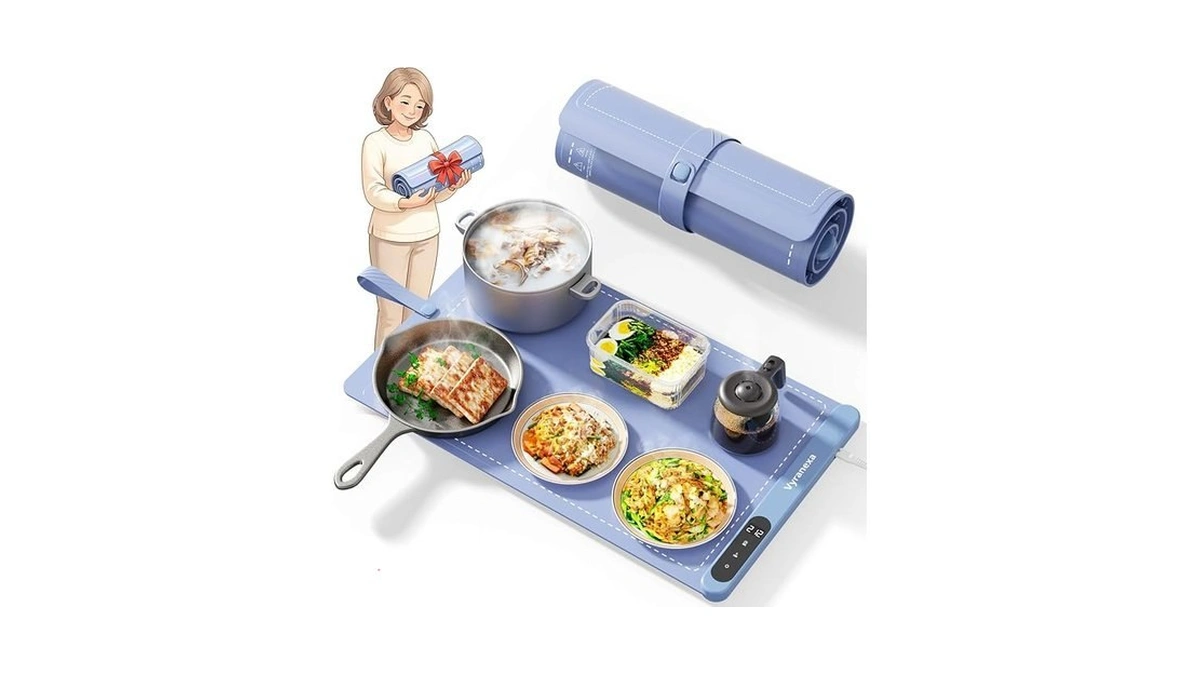 Food Warming Mat For Food, Upgrade High-tech Graphene Heating With