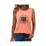 Gkbk Womens Tank Tops High Neck Loose Fit Casual Summer