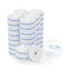 50pcs Toilet Brush Wand Refills Compatible With Clorox Toilet Wand,