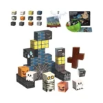 Amdohai Magnetic Blocks Kids Skeleton Toy Spooky Town Building Blocks