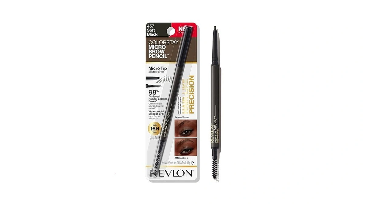 Revlon Colorstay Micro Eyebrow Pencil With Built In Spoolie Brush,