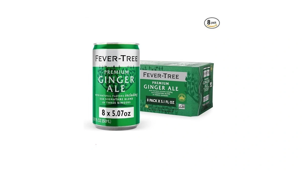 Fever-tree Ginger Ale – Premium Mixer For Cocktails And Mocktails,