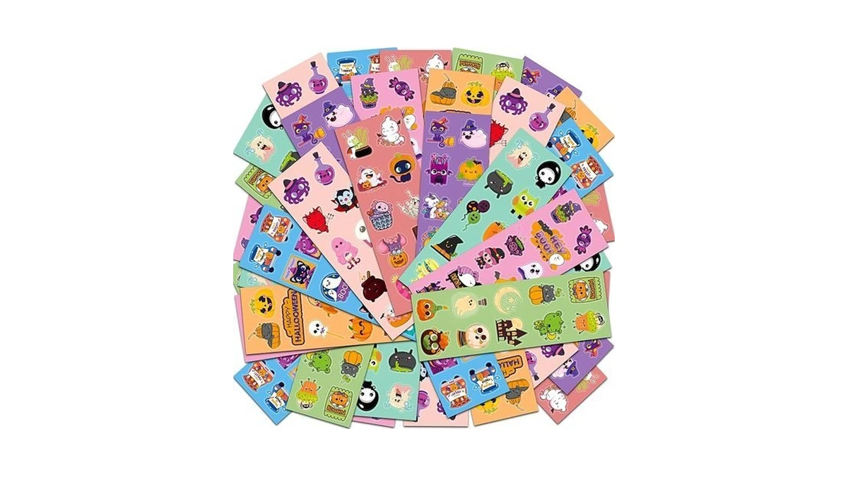 Hshfamiiy Halloween Stickers - Halloween Party Favors - 40 Sheets