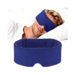 Cotton Sleep Eye Mask For Men, 100% Blocking Light Eye