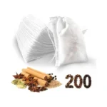 200pcs Tea Filter Bags, Disposable Tea Filter Bags For Loose