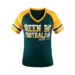 Simapak Womens Football Fans Athletic City Raglan T-shirts - Green