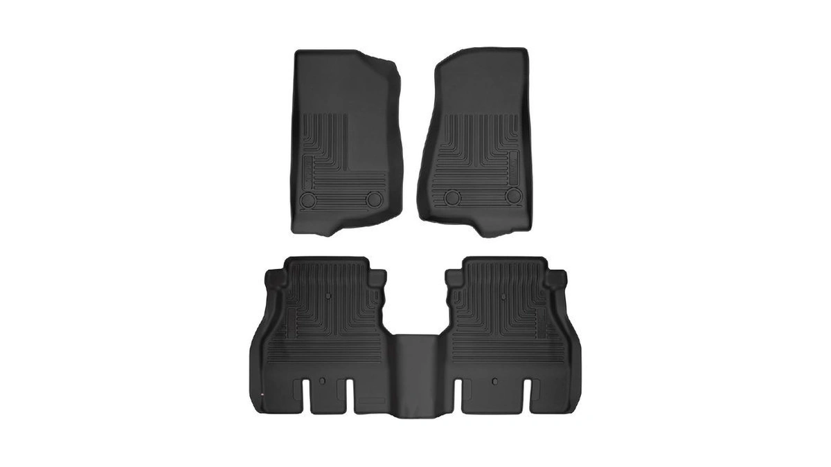 Husky Liners Weatherbeater Floor Mats | Fits 2018-2026 Jeep Wrangler(jl),