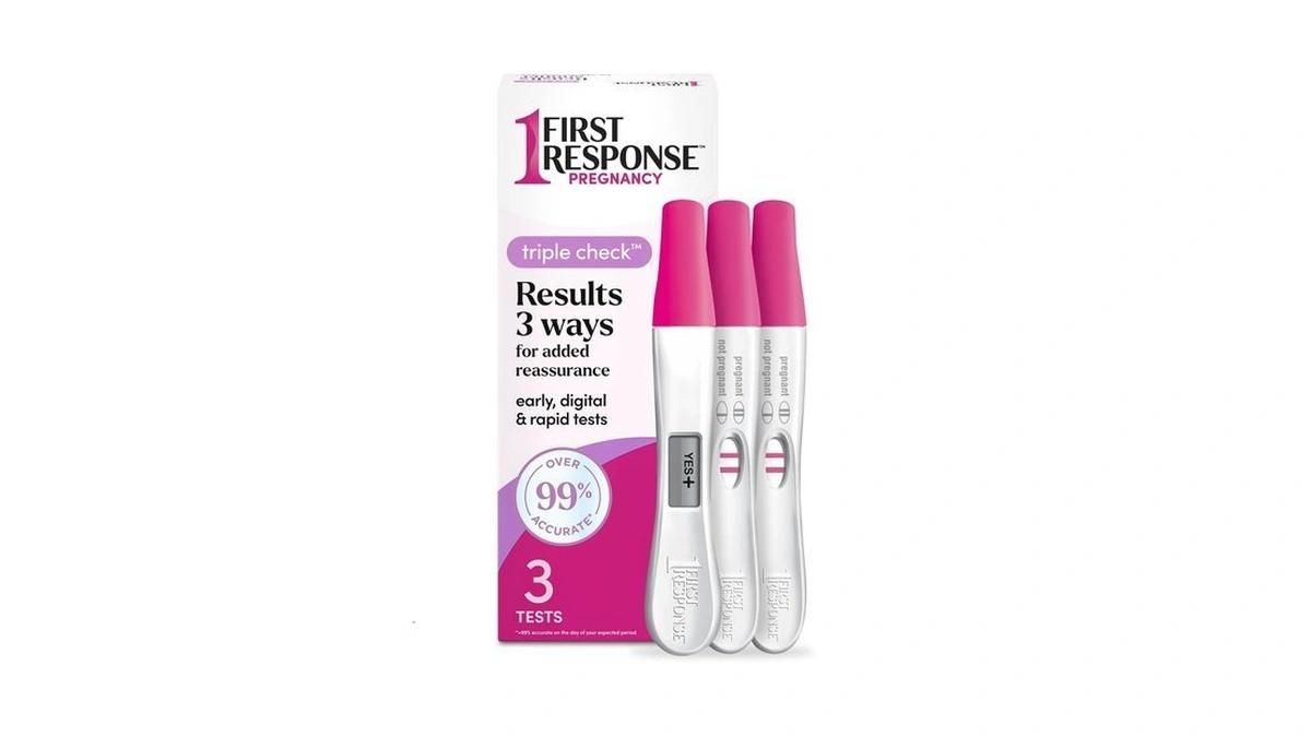 First Response Triple Check Pregnancy Test 3 Ct.
