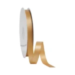 Liuyaxi Pale Gold Ribbon, 3/8" X 25 Yards, Pale Gold