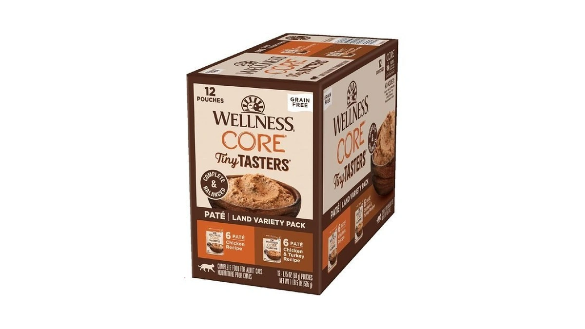 Wellness Core Tiny Tasters Pate Variety Pack Adult Wet Cat